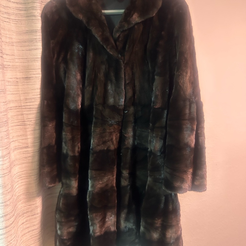 Luxurious Brown Fur Coat
